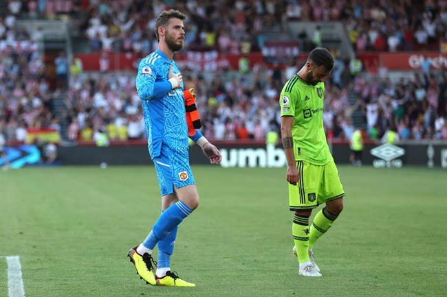 De Gea nhận hết lỗi về mình sau thảm bại trước Brentford